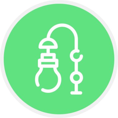 duş tap vektör simgesi. Biçim yuvarlak bir çerçevede düz bir semboldür.