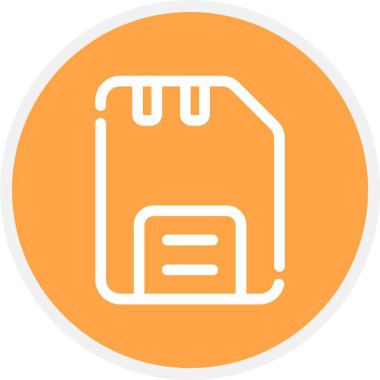 Çanta simgesinin vektör illüstrasyonu