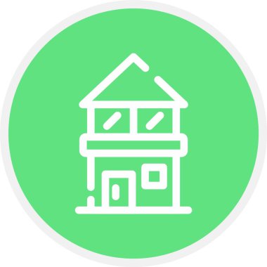 ev simgesi vektör illüstrasyonu