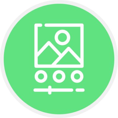 seo modern simgesinin vektör illüstrasyonu