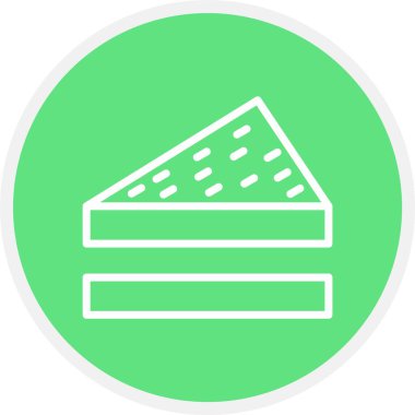 Benzersiz dondurma vektör simgesi