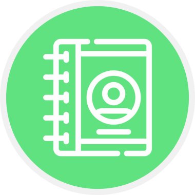 Vektör Defteri Ico, vektör illüstrasyonu