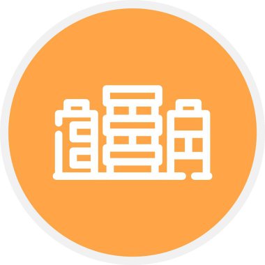 vektör Çin fener simgesi