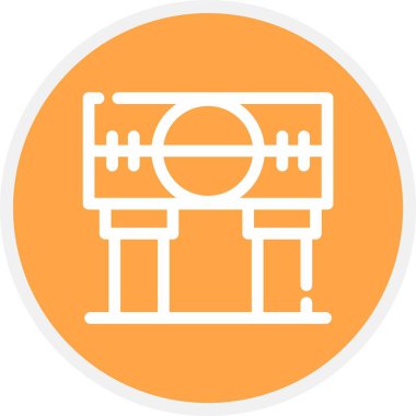 Eşsiz Kamera Vektör Satırı Simgesi