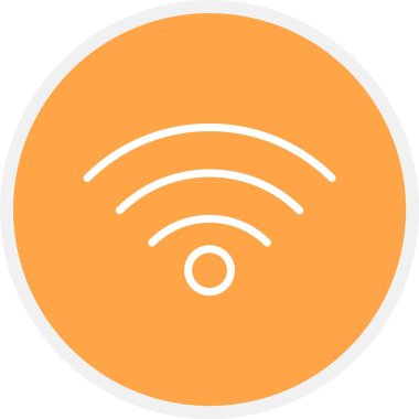 wifi simgesi vektör illüstrasyonu