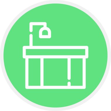 Benzersiz posta kutusu vektör simgesi