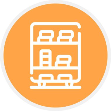 Modern simgenin vektör illüstrasyonu