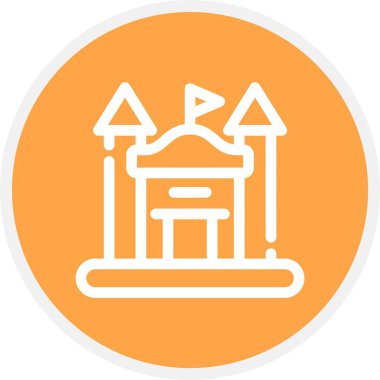 eşsiz yapı çizgisi vektör simgesi