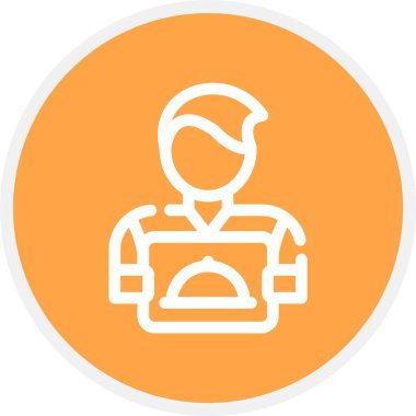 İnsan simgesinin vektör illüstrasyonu