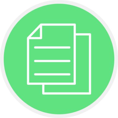 dosya biçimi simgesi, vektör illüstrasyonu