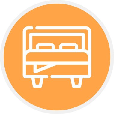 Mobilya simgesinin vektör illüstrasyonu