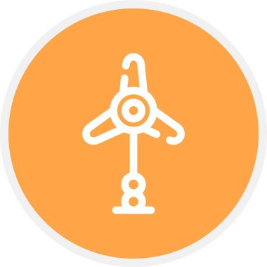 Modern simgenin vektör illüstrasyonu