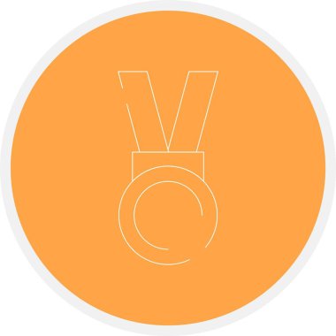 eşsiz yuvarlak ok vektör çizgisi simgesi