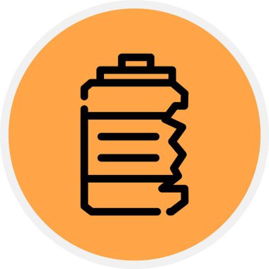 Benzersiz protein vektör simgesi