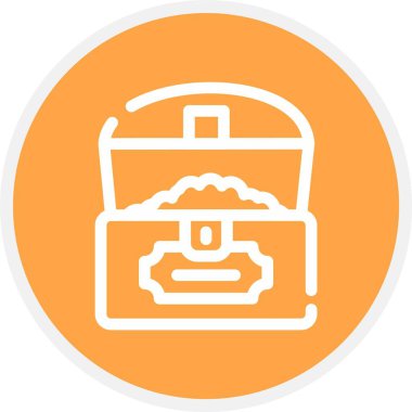 Benzersiz Tost Makinesi Vektör Simgesi