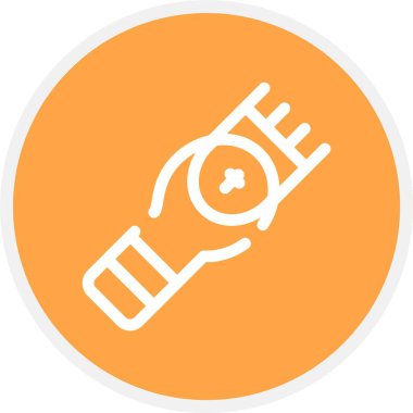 Modern oto tamir simgesinin vektör illüstrasyonu