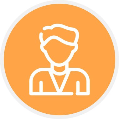 Modern simgenin vektör illüstrasyonu