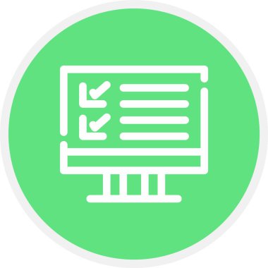 vektör belgesi web simgesi