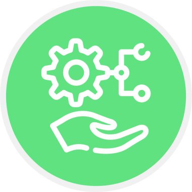 Seo simgesinin vektör illüstrasyonu