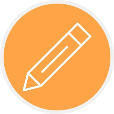 kalem vektörü simgesi modern basit vektör illüstrasyonu