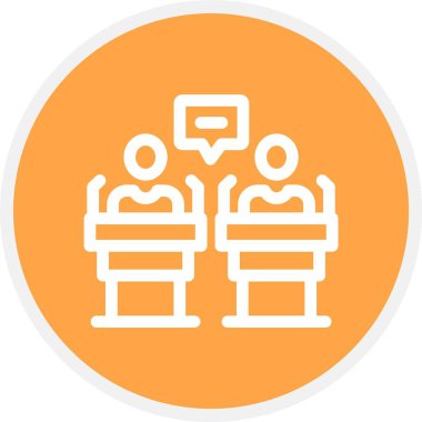 vektör lcd simgesi illüstrasyonu