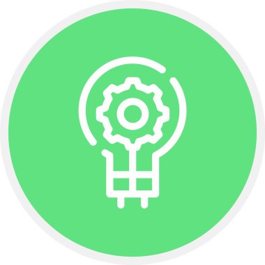 Benzersiz yenilik vektör çizgisi simgesi