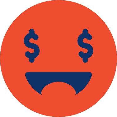 Para için. Web simgesi basit illüstrasyon