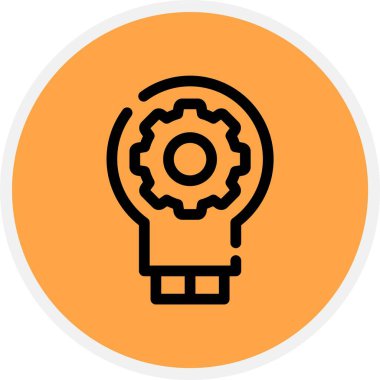 fikir simgesi, vektör tasarımı