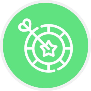 yıldız simgesi vektör illüstrasyonu