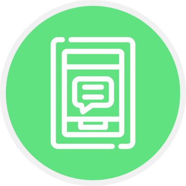 Vektör Mobil simge illüstrasyonu