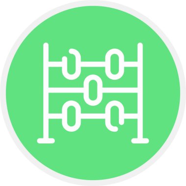 Modern otomatik simgenin vektör illüstrasyonu