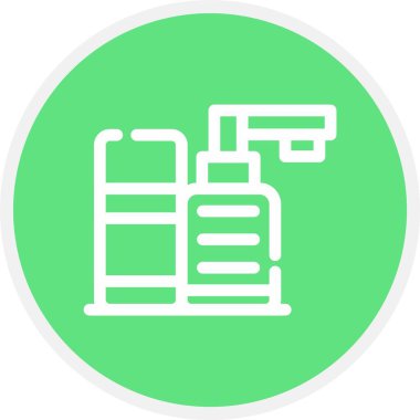 Eşsiz Klima Satır Vektörü Simgesi