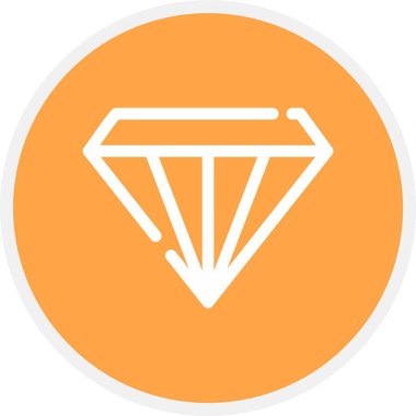 Elmas vektör simgesi çizimi