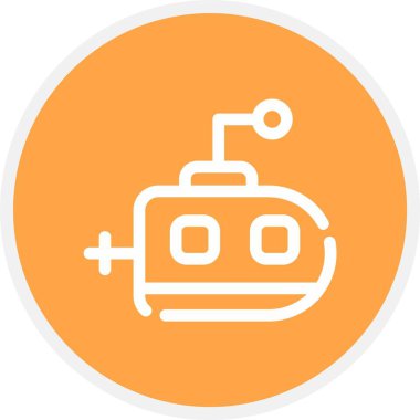 vektör robot simgesi