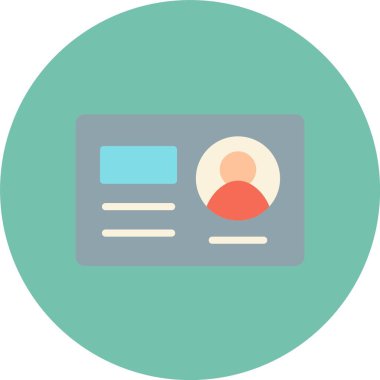 iş vektörü düz simgesi simgesi