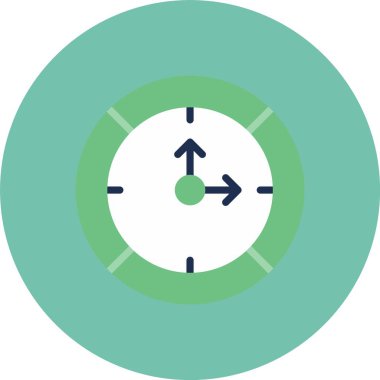 ok simgesi, vektör illüstrasyonu basit tasarım