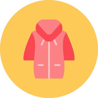 Kışlık giysi vektörü çizimi