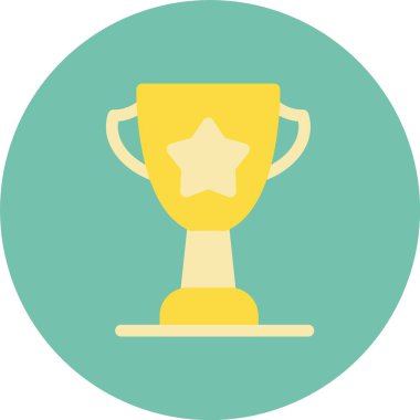 Ödül. Web simgesi basit illüstrasyon