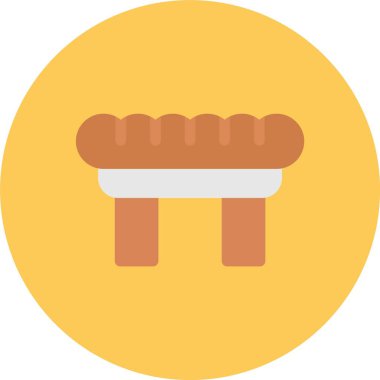 Gıda simgesinin vektör illüstrasyonu