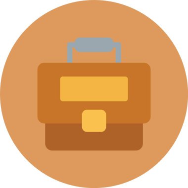 iş çantası, illüstrasyon, web simgesi