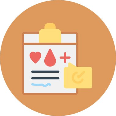 Kan bağışı vektör simgesi