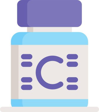 Hapı şişe vektör simgesi