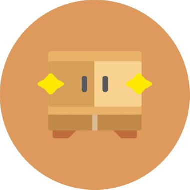 Gıda düz simge vektör çizim