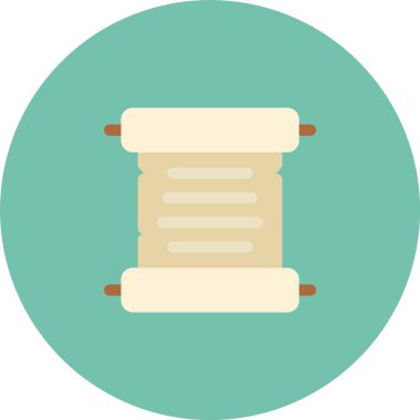 Vektör defteri simgesi, basit vektör illüstrasyonu