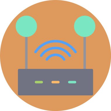 Modern simgenin vektör illüstrasyonu