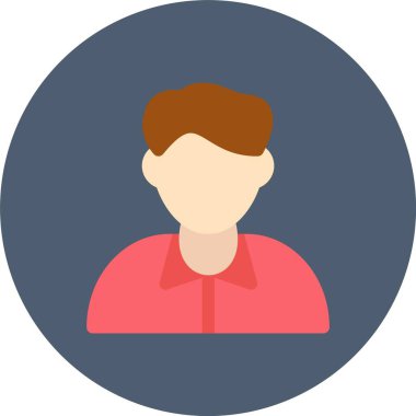 İnsan simgesinin vektör illüstrasyonu