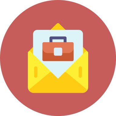 e-posta mektup simgesi düz biçimli