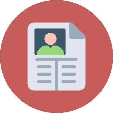 Bir kitap simgesinin vektör illüstrasyonu