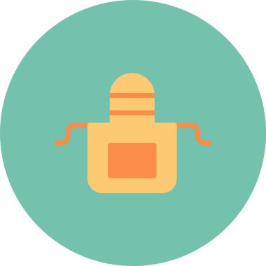 Tek bir izole simgenin vektör illüstrasyonu