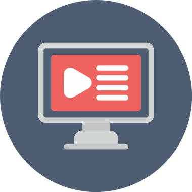 Modern dizüstü bilgisayar simgesinin vektör illüstrasyonu